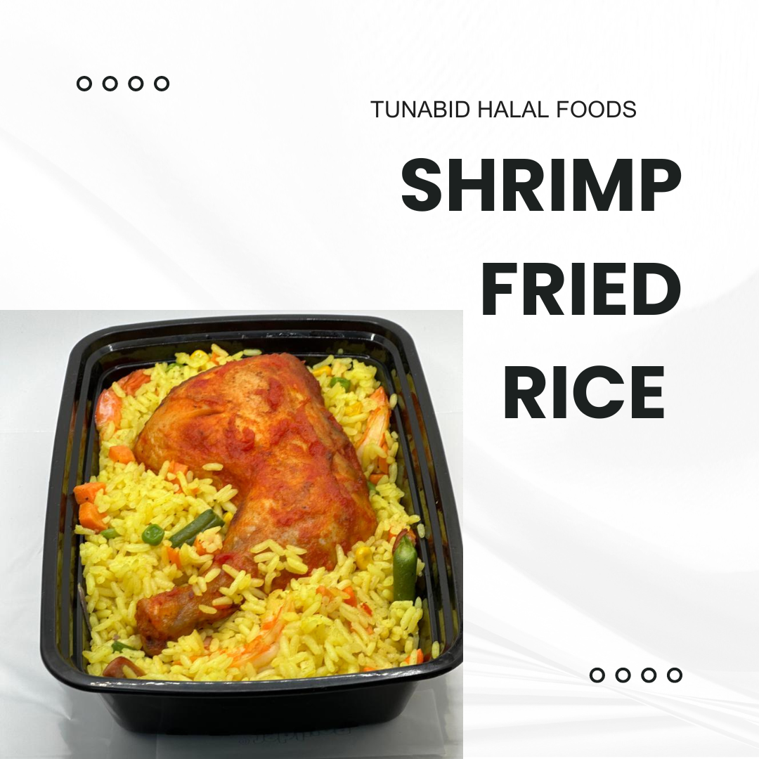 Fried Rice Feast - Shrimp Fried Rice with Chicken (Pack of 6, Ready-to-Eat)